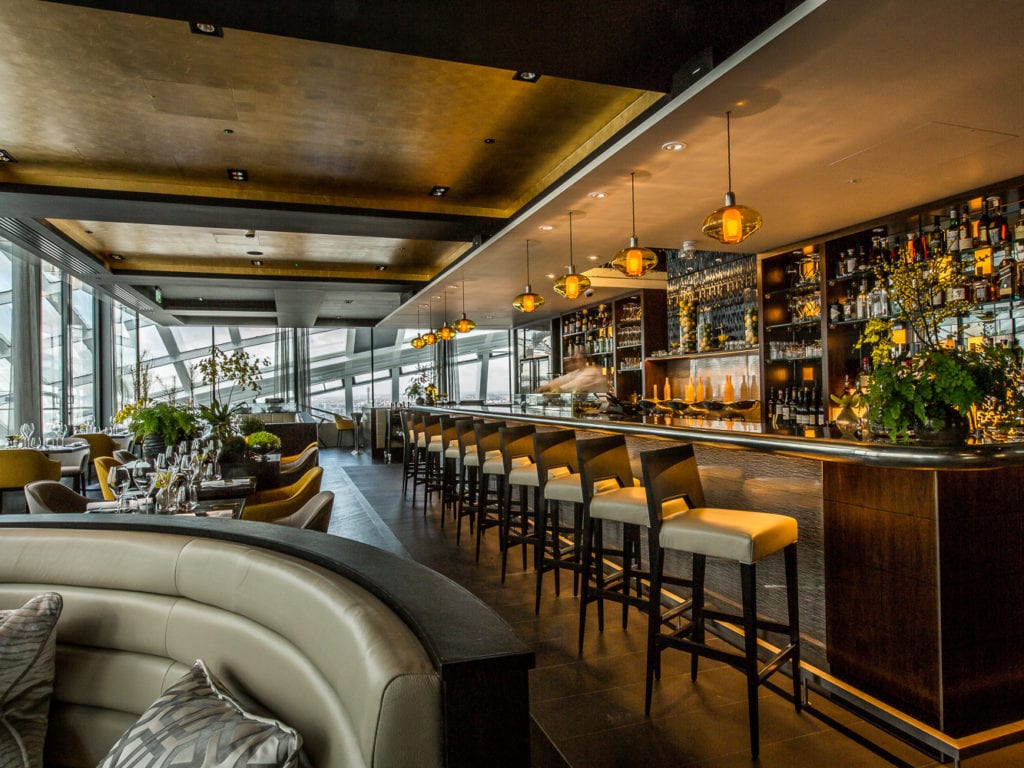 Fenchurch Restaurant — Bar · Overnight works