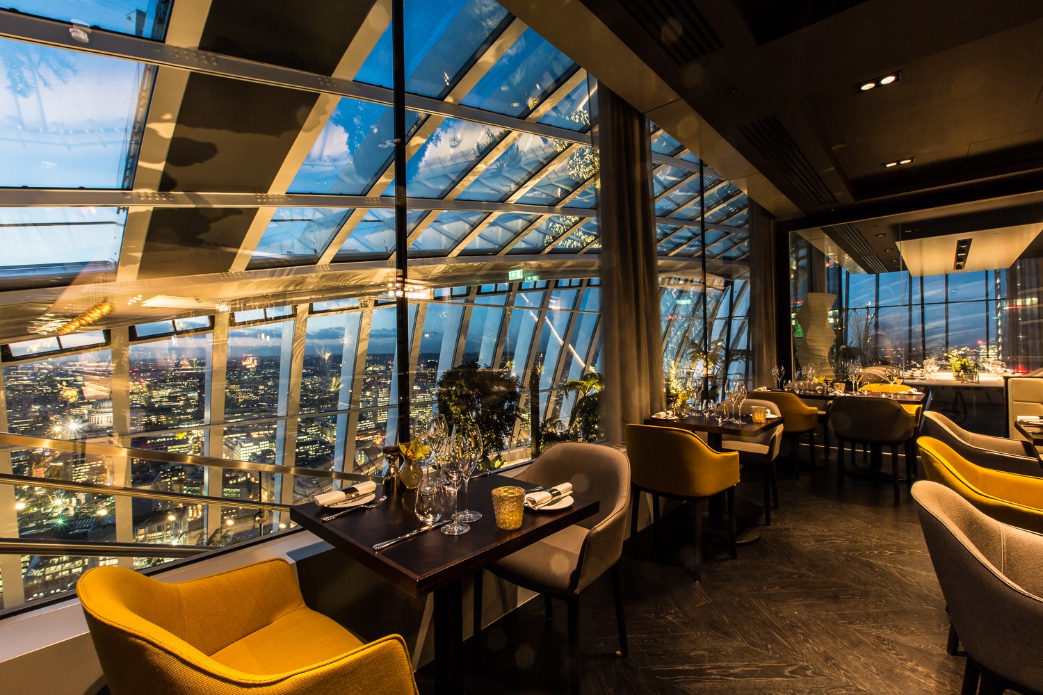 Fenchurch Restaurant — Sky Garden · Operational setting