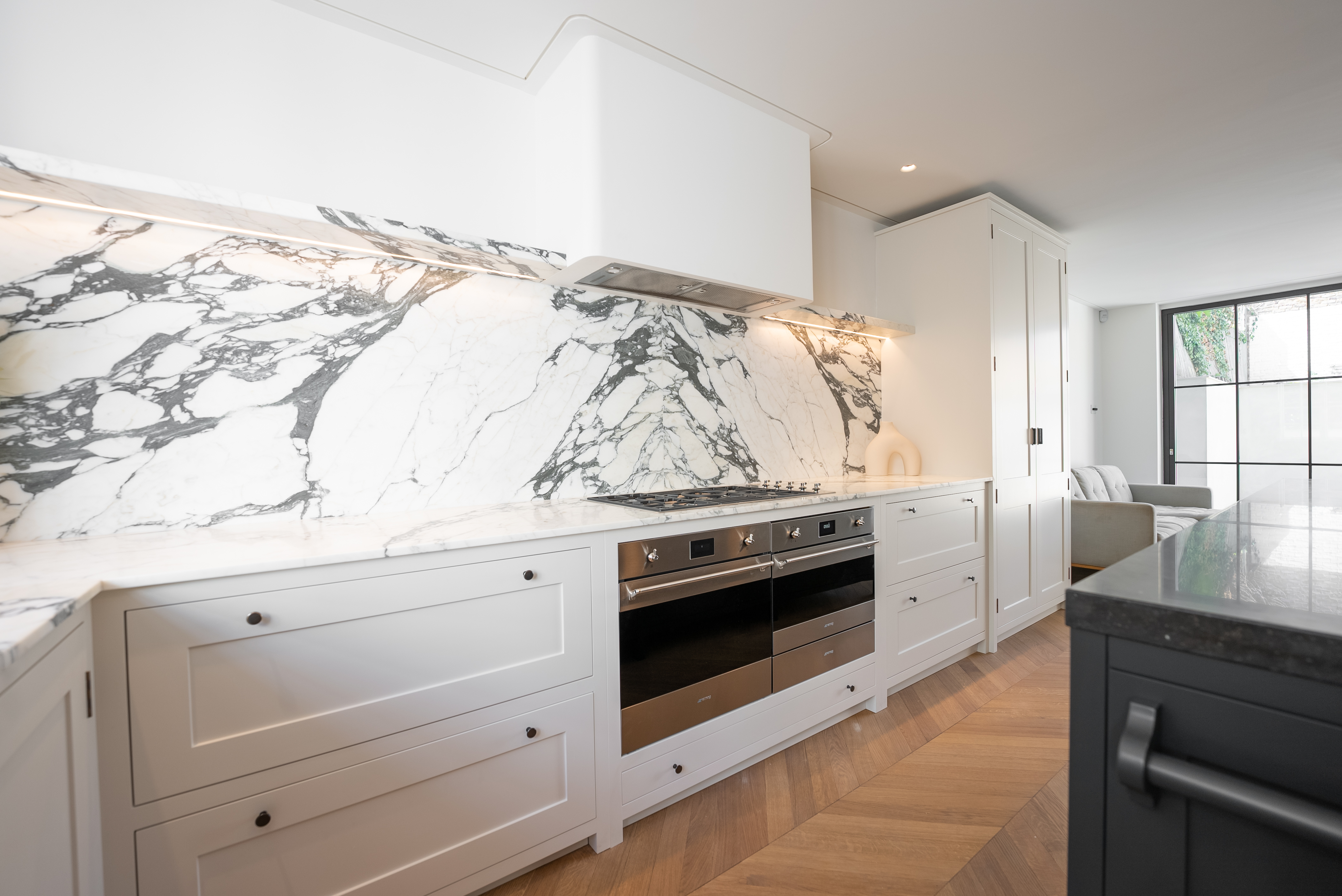 Malvern Hackney — marble kitchen