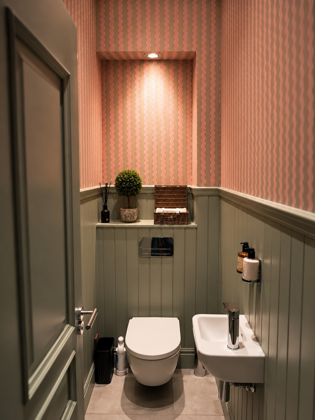 Finished Rhubarb office WC