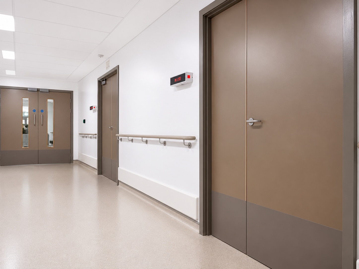Royal London Hospital dental department corridor