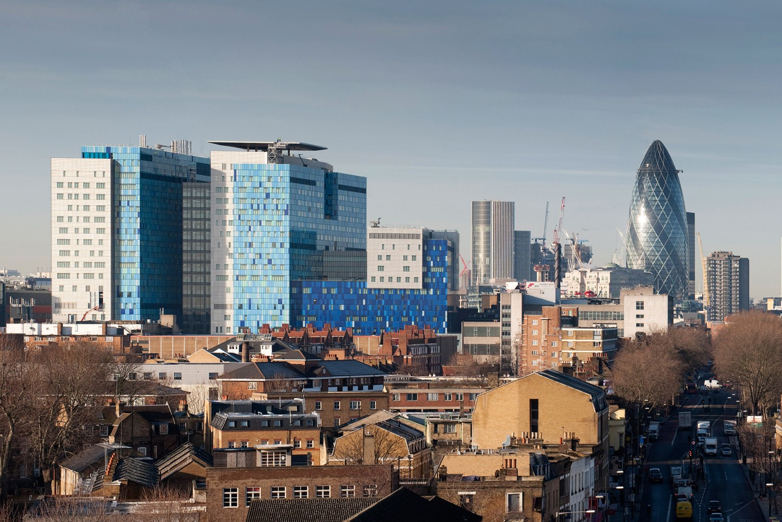 The Royal London Hospital skyline