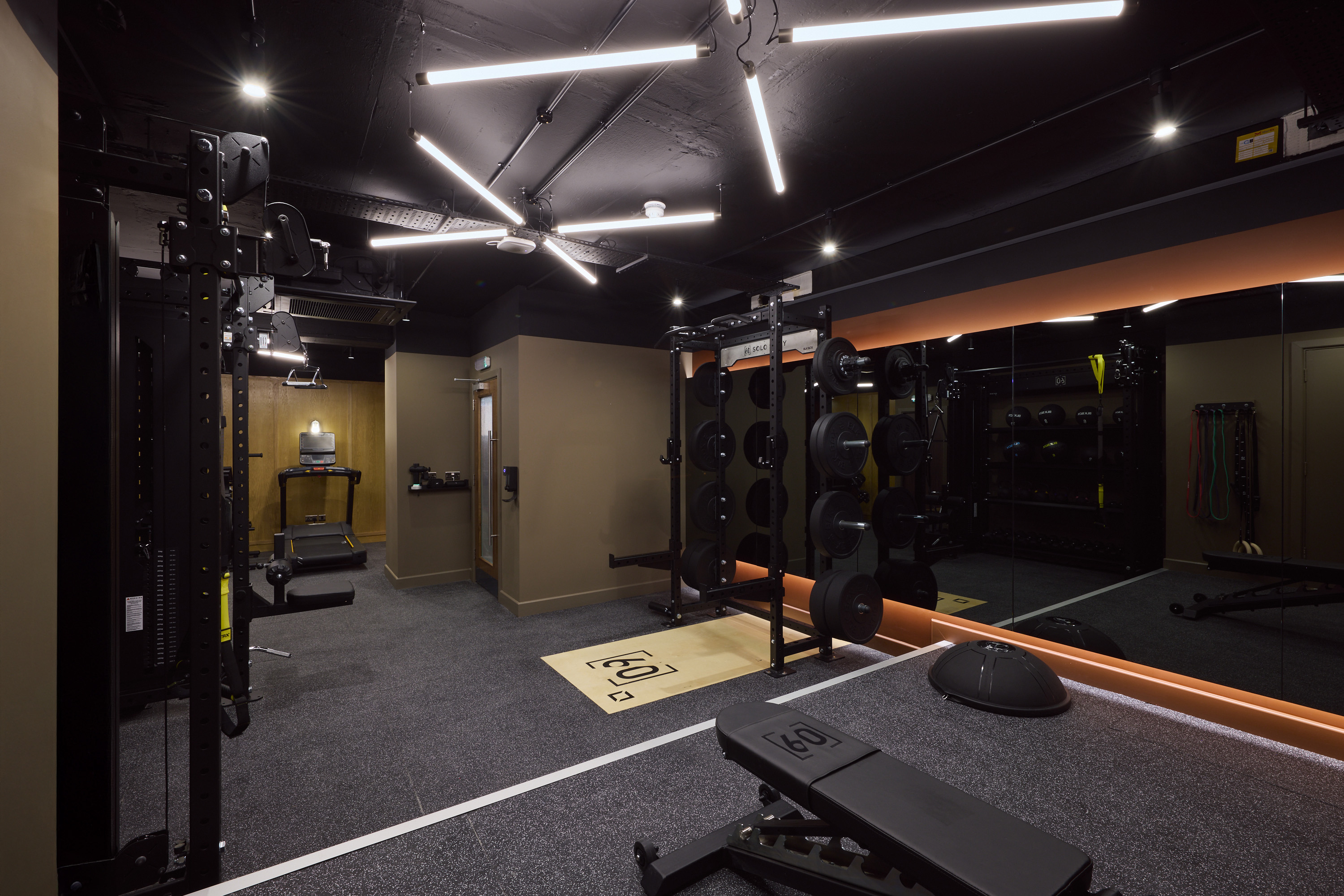 Fleet Street — strength equipment area